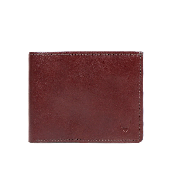 Evolution W1 Brown Leather Bi-Fold Wallet
