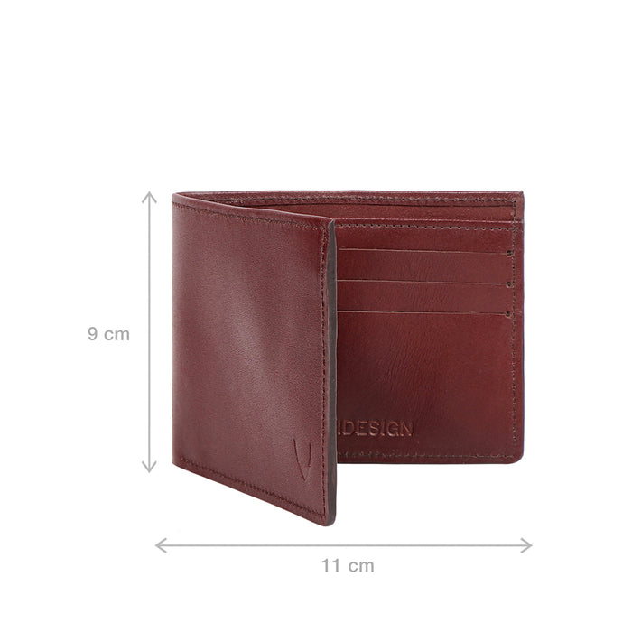 Evolution W1 Brown Leather Bi-Fold Wallet