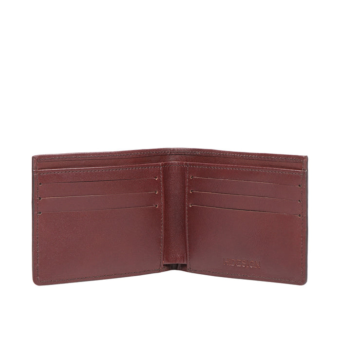 Evolution W1 Brown Leather Bi-Fold Wallet