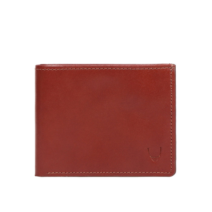 Evolution W1 Tan Leather Bi-Fold Wallet