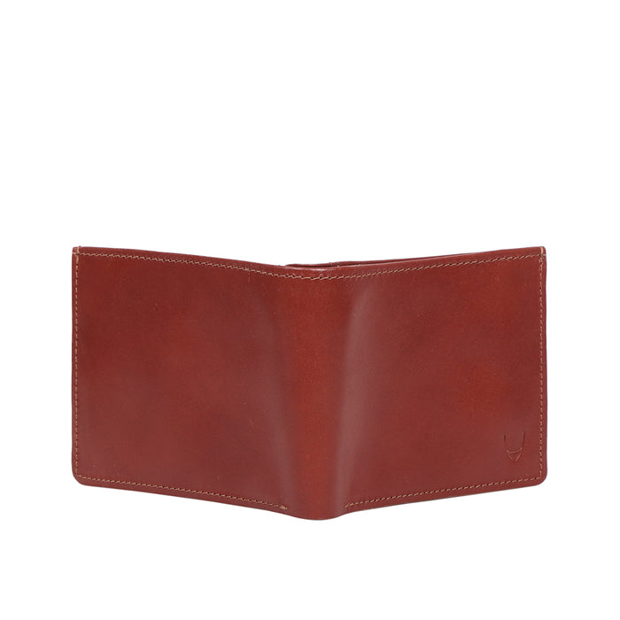 Evolution W1 Tan Leather Bi-Fold Wallet