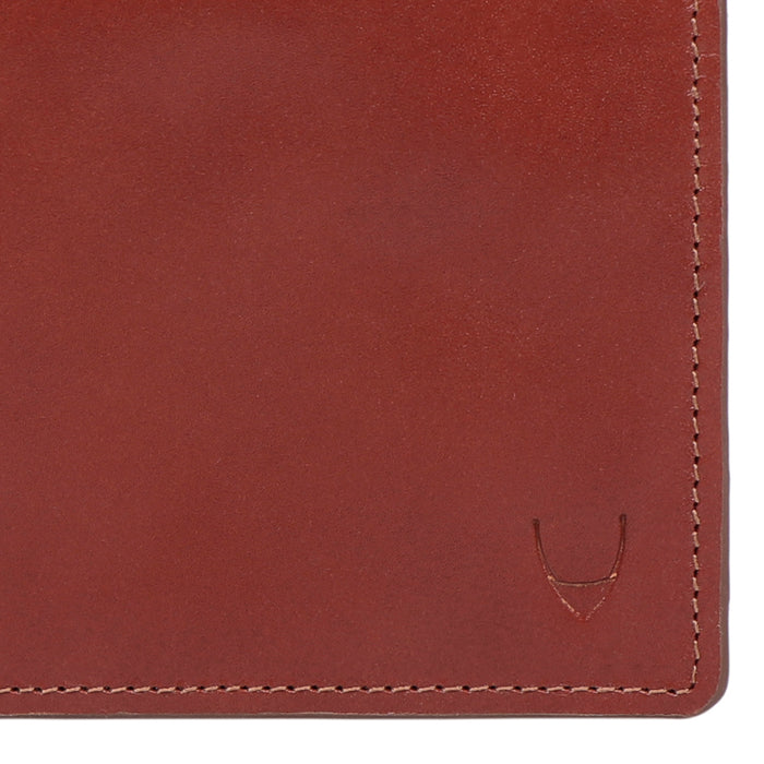 Evolution W1 Tan Leather Bi-Fold Wallet
