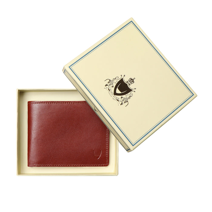 Evolution W1 Tan Leather Bi-Fold Wallet