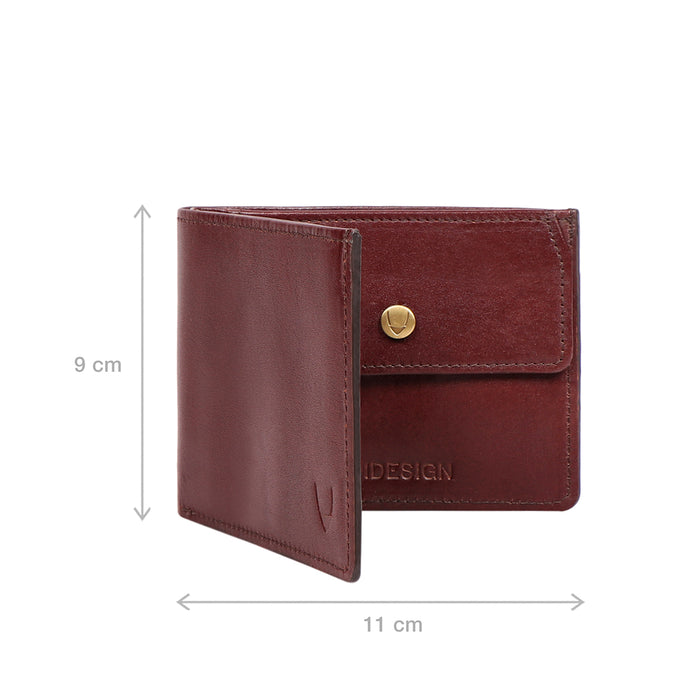 Evolution W2 Brown Leather Bi-Fold Wallet