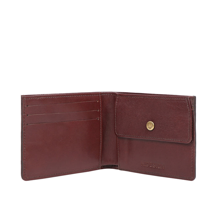 Evolution W2 Brown Leather Bi-Fold Wallet