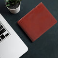 Evolution W2 Tan Leather Bi-Fold Wallet