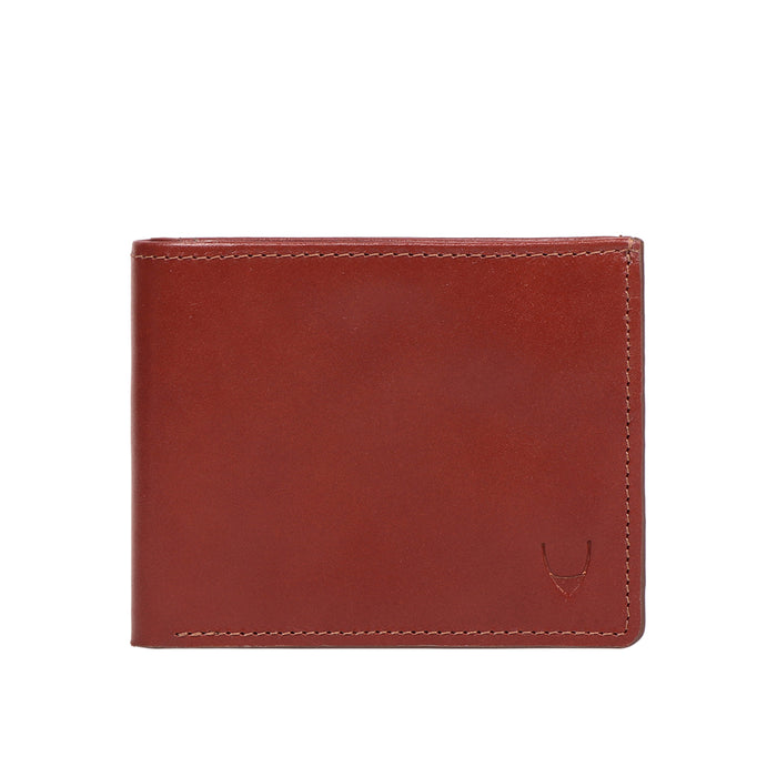 Evolution W2 Tan Leather Bi-Fold Wallet