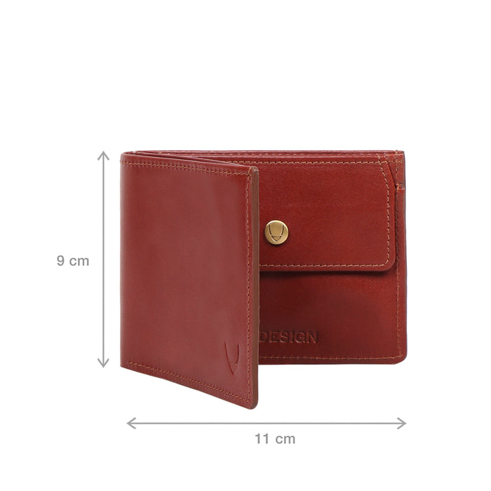 Evolution W2 Tan Leather Bi-Fold Wallet