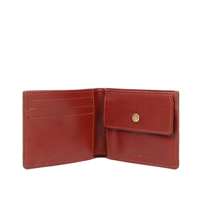 Evolution W2 Tan Leather Bi-Fold Wallet