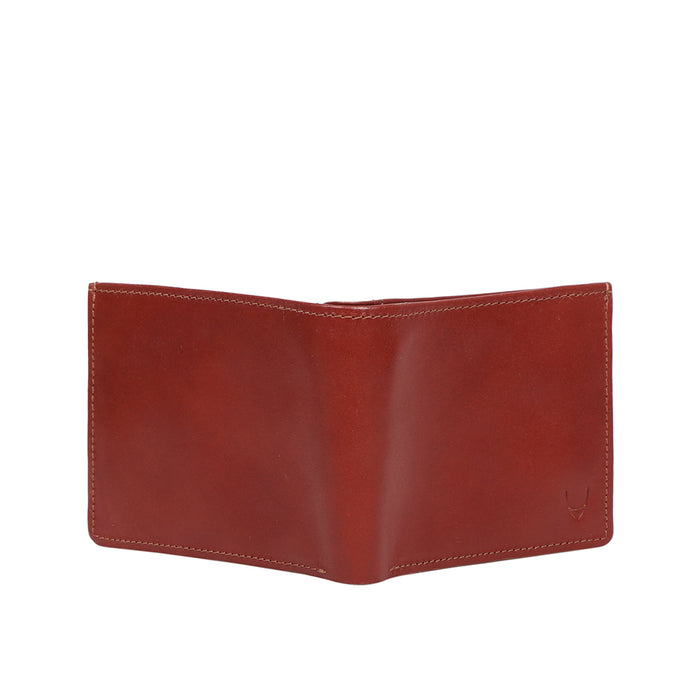 Evolution W2 Tan Leather Bi-Fold Wallet