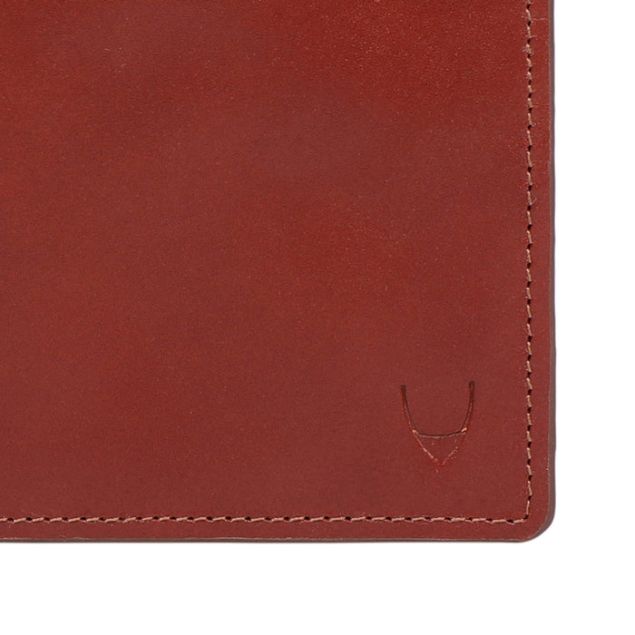 Evolution W2 Tan Leather Bi-Fold Wallet
