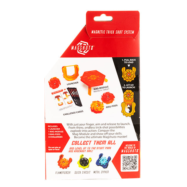 Fat Brain - Magshuto Mag Kit Flamepiercer Red