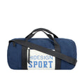 Fb Arnold Blue Leather Duffle Bag