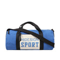 Fb Arnold Blue Leather Duffle Bag