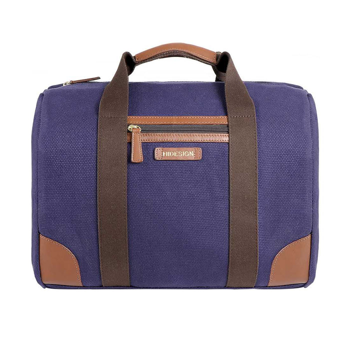 Fb Aventura 01 Purple Leather Duffle Bag