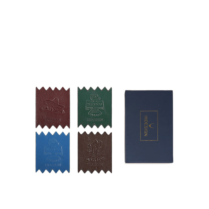 Fiesta Freebie Multi Leather Coaster