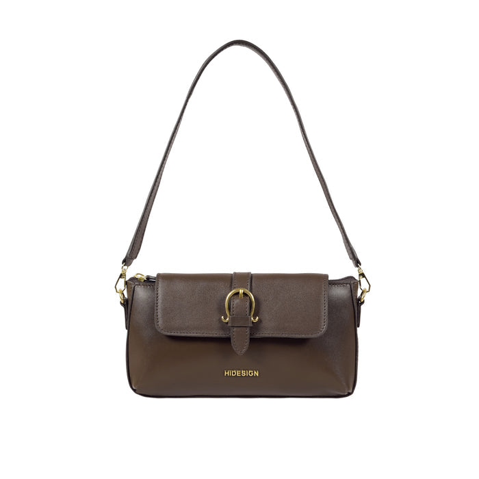 Fiona 06 Brown Leather Baguette