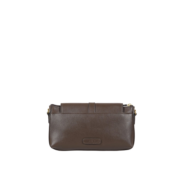 Fiona 06 Brown Leather Baguette