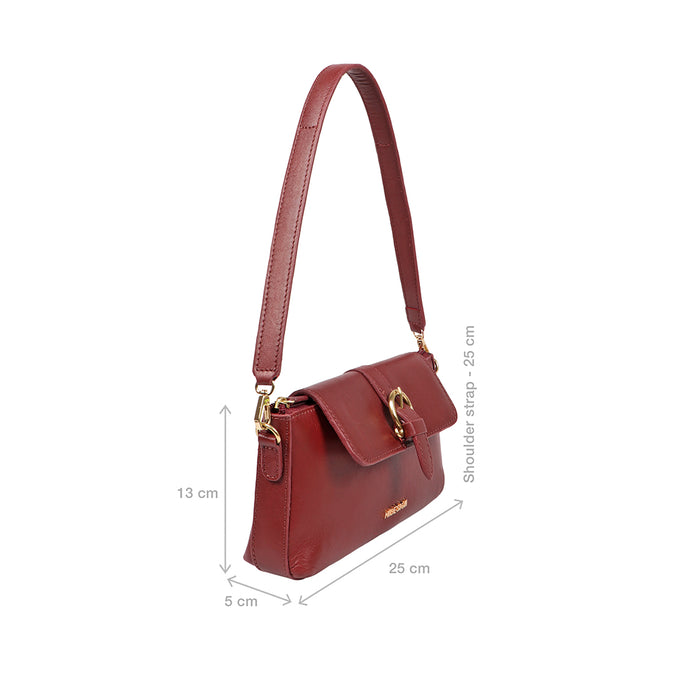 Fiona 06 Default Title Leather Baguette