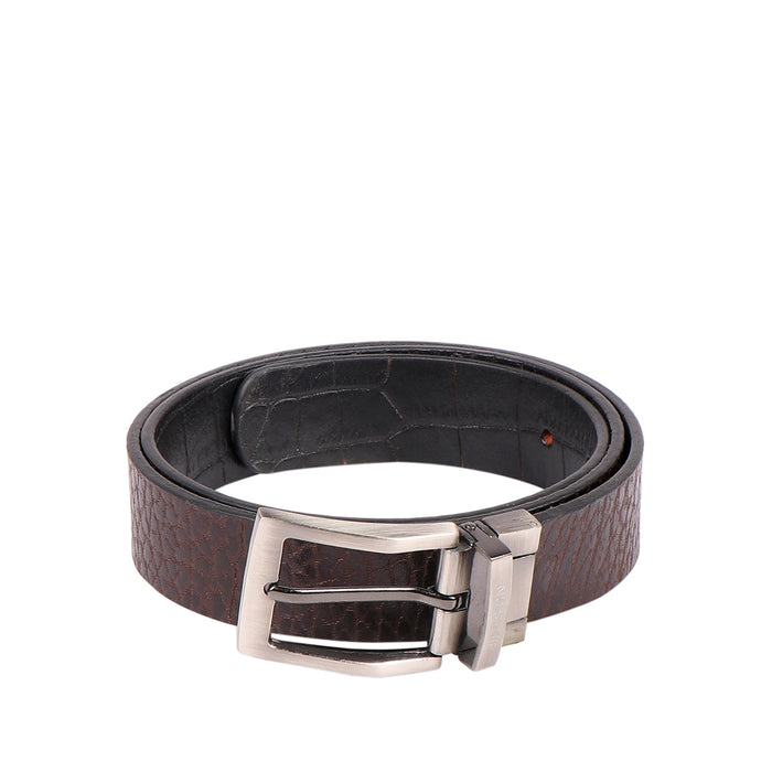 Fitz 02 Men's Black Reversible Leather Belt