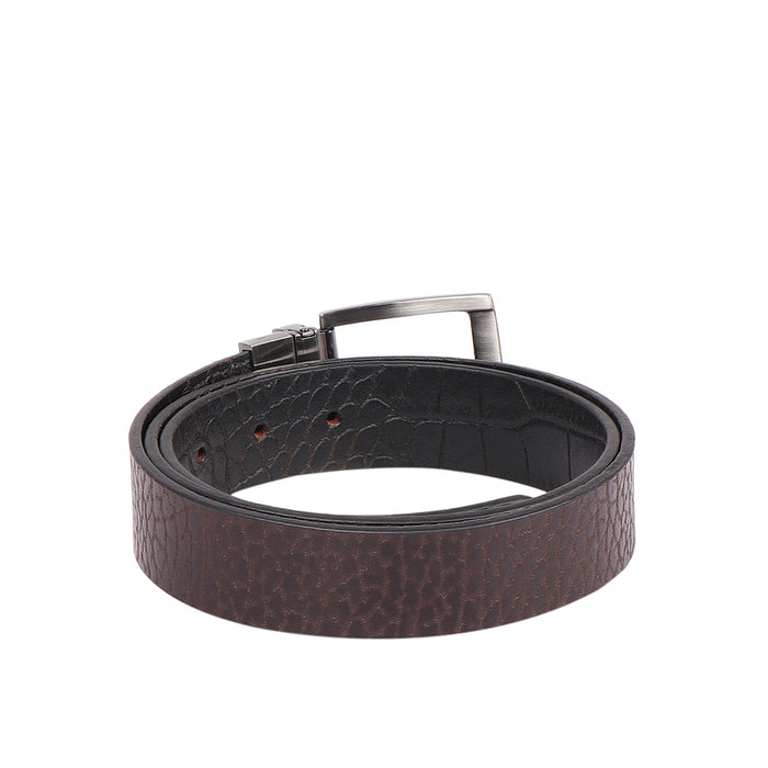 Fitz 02 Men's Black Reversible Leather Belt