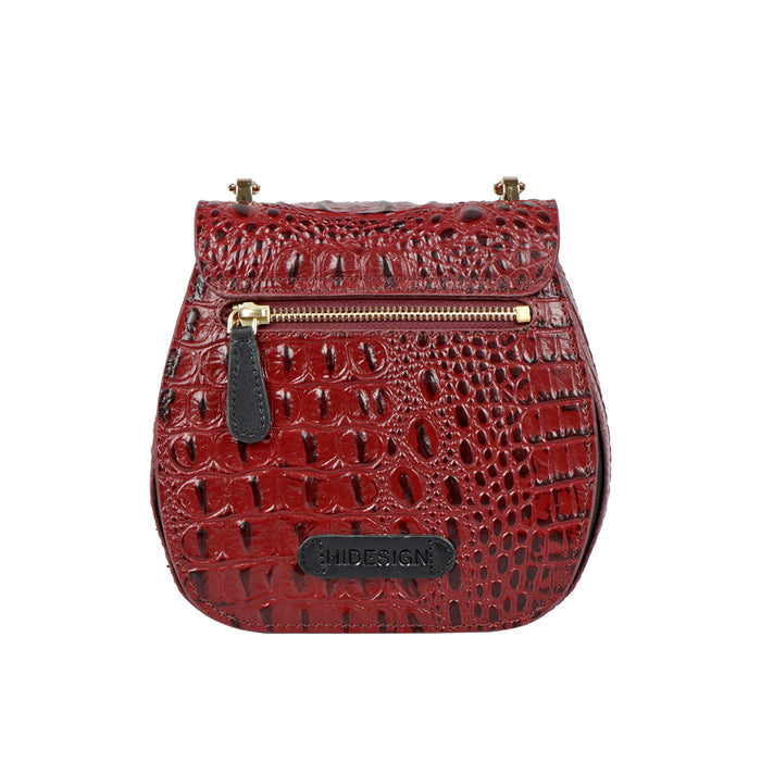 Fling 01 Marsala Leather Sling Bag
