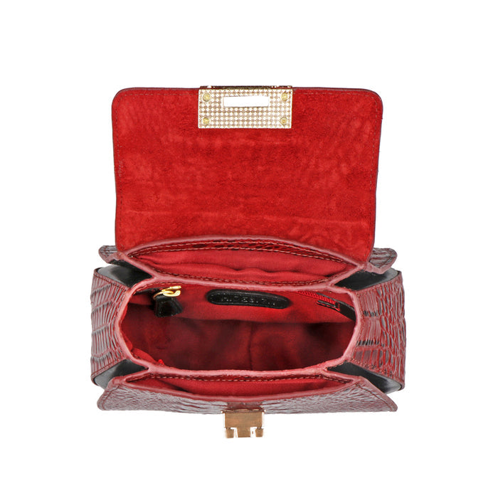 Fling 01 Marsala Leather Sling Bag