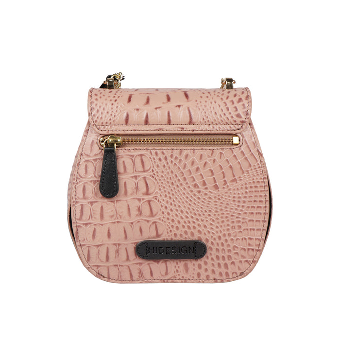 Fling 01 Pink Leather Sling Bag