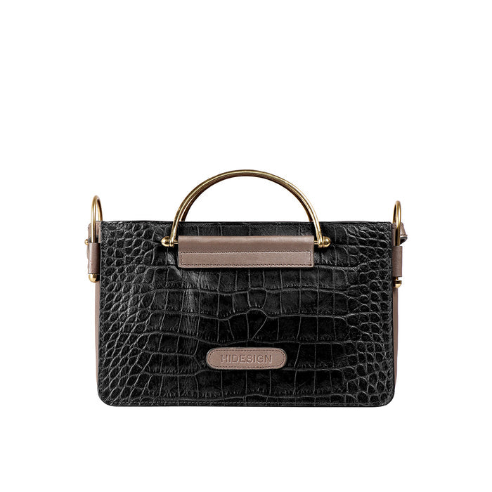 Flirt 02 Black Leather Sling Bag