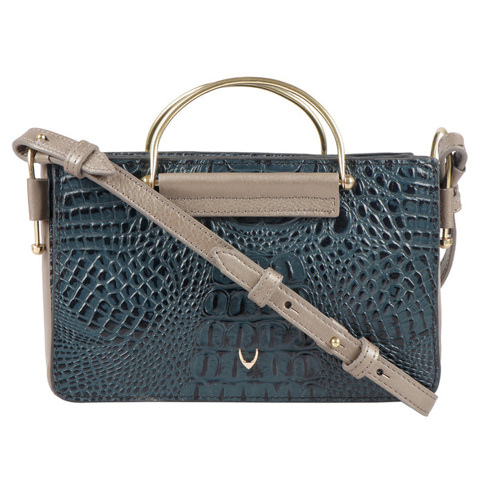 Flirt 02 Blue Leather Sling Bag