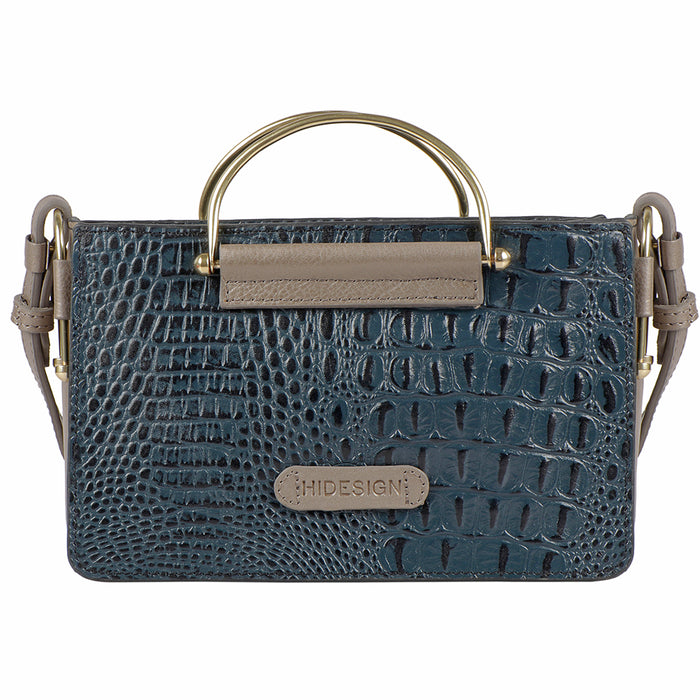 Flirt 02 Blue Leather Sling Bag