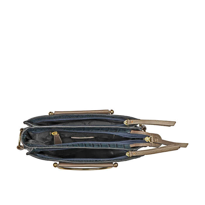 Flirt 02 Blue Leather Sling Bag
