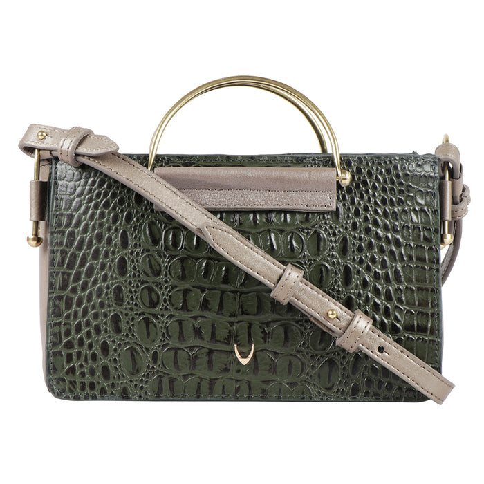 Flirt 02 Emerald Leather Sling Bag