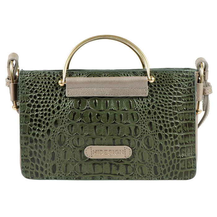 Flirt 02 Emerald Leather Sling Bag