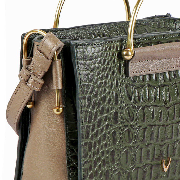Flirt 02 Emerald Leather Sling Bag