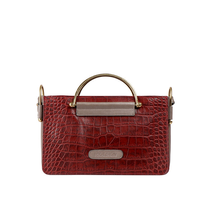 Flirt 02 Marsala Leather Sling Bag