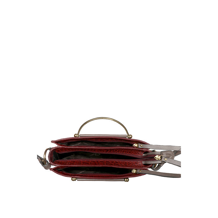 Flirt 02 Marsala Leather Sling Bag
