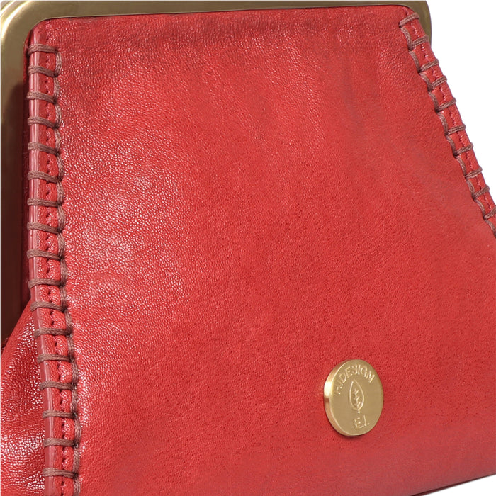Flourish - 03 Red Leather Sling Bag