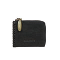 Flourish - W3 Black Leather Card Holder