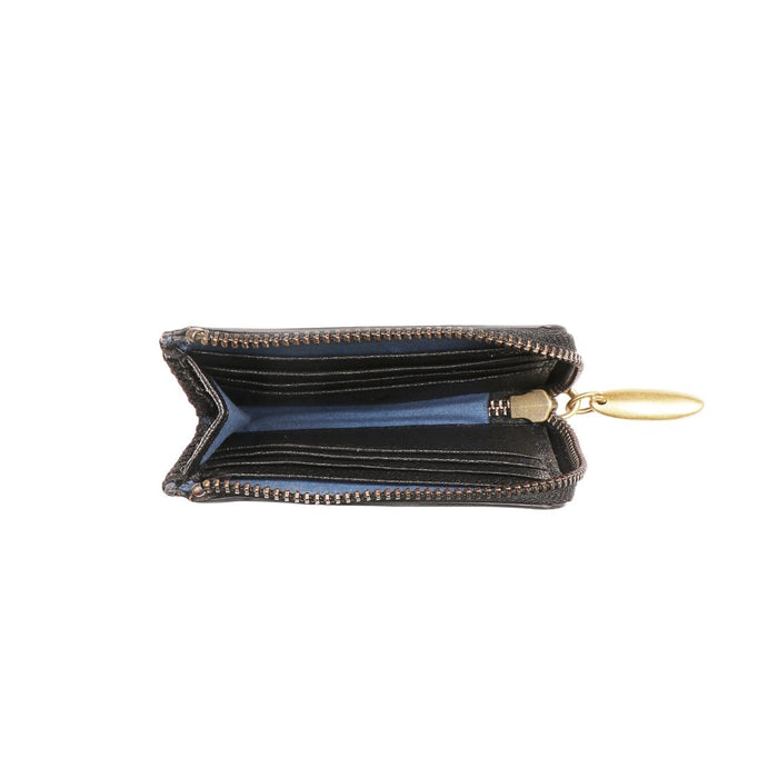 Flourish - W3 Black Leather Card Holder