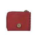 Flourish - W3 Red Leather Card Holder