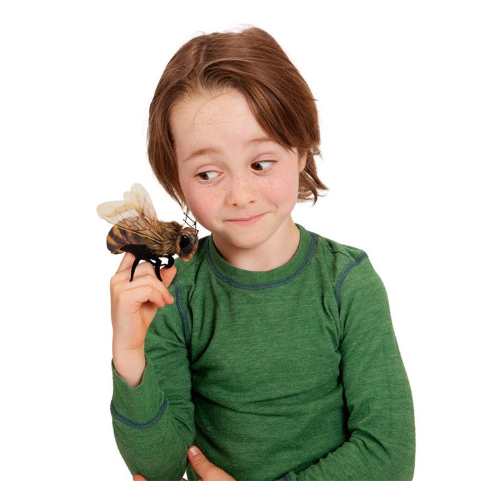 Folkmanis - Mini Bee Finger Puppet