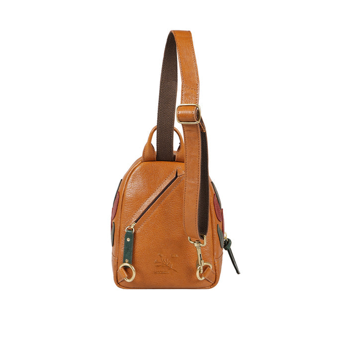 Forest 01 Tan Leather Crossbody