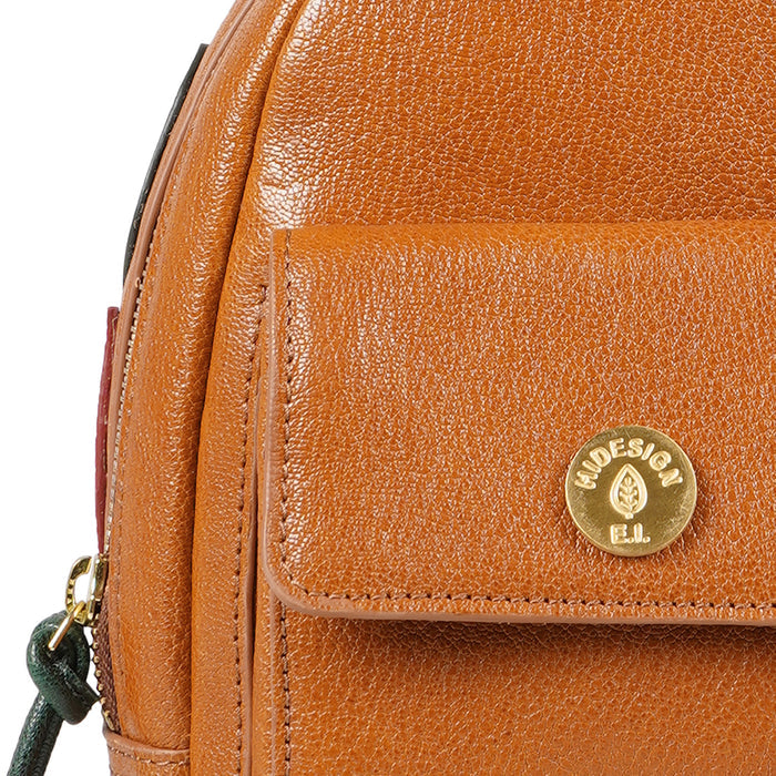 Forest 01 Tan Leather Crossbody