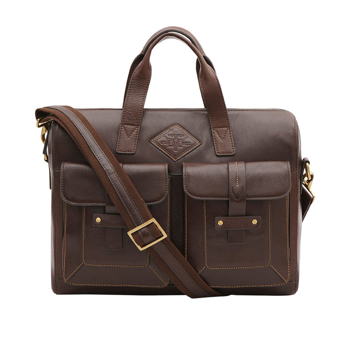 Fort Worth 02 Brown Leather  Crossbody