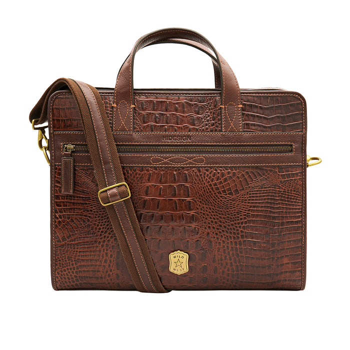 Fort Worth 03 Brown Leather  Briefcase