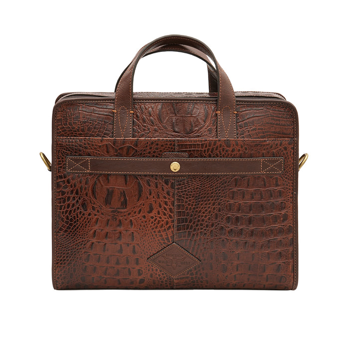 Fort Worth 03 Brown Leather  Briefcase