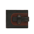 Fort Worth W1 Black Leather Bi-Fold Wallet