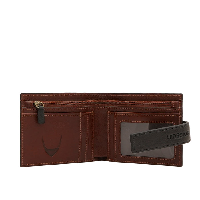 Fort Worth W1 Black Leather Bi-Fold Wallet