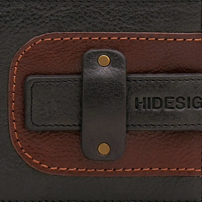 Fort Worth W1 Black Leather Bi-Fold Wallet